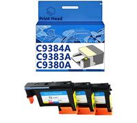 72 C9384A C9380A C9383A Print Head Combo Pack, Compatible for HP T1100 T1120 T1120ps T1300ps T2300 T610 T770 T790 T795 Printers, High Print Volume, Long Lasting Durability Combo Pack