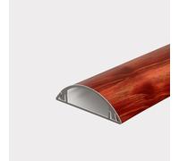 72" Cable Cover & Trunking Kit, Thick Aluminum Alloy Wire Hider, Adhesive Cord Concealer in Red, Yellow, White - 1 PC Red, 2" Wide for Tidy Home & Office