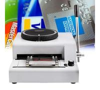 72-Character Manual Stamping Machine PVC/Letter/Personalized Card Embosser Code Printer