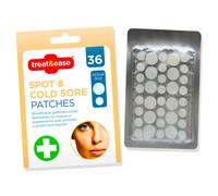 72 Cold Sore Patches Acne Spot Pimple Skin Breathable Blemish Hydrocolloid Patch
