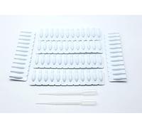 72 Empty Disposable Easyfill Plastic Suppository Moulds 2ml Medium Size