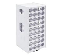 72 Holes Painting Stand - Quickly Form a Professional Art , 360 Degree Rotating Desktop Stand, Portable Carrying Handles + Little Tower Design