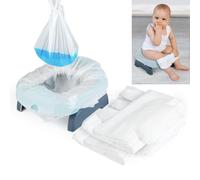 72 Packs Potty Liners for Portable Potty Disposable Potty Bags for Portable Toilet with Absorbent Pads Travel Potty Refill Bags fit for OXO Tot 2-in-1 Go Potty Universal Portable Potty Chair Liners