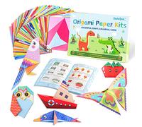 72 Patterns Origami Paper Kit for Kids - 152 Sheets 6 Inch Double Sided Folding Paper - Colorful Instructional Origami Book DIY Arts Crafts Projects Gifts for Beginners Kids Boys Girls UAP09