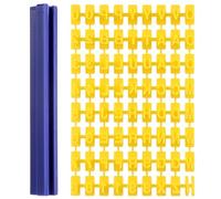 72 PCS Alphabet Number Symbols Cookie Cutters Set, Clay Stamps, Cookie Stamps, Numbers Alphabet Stamp, DIY Fondant Embosser for Biscuit, Chocolate & Cake Decorating