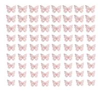 72 Pcs Butterfly Wall Decor, 3D, DIY Butterfly Decorations, Rose Gold, for Home Room Decor