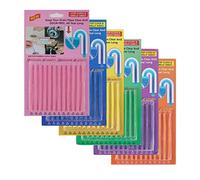 72 Pcs Drain Sticks Cleaner to Provent Blockage Clogs and Bad Odours Odor Cleaning Tool for Kitchen Sink Bathroom Toilet Sewer