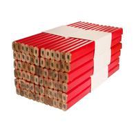 72 Pcs Octagonal Woodworking Pencil Set for Construction and Projects, Professional Carpenter Pencil for Builders and Handymen