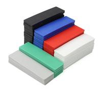 72 Pcs Plastic Glazing Packers 28mm × 100mm,Durable Shim Spacers 6 Thicknesses,Window Packers Non-Slip Design,Lightweight Levelling Plates for DIY,Home Improvement, Door Frame Installations