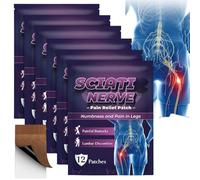 72 PCS Sci/atica Pain Relief Patch,Sci/atica Relief Patches,Sci/atica Pain Relief Products,Nerve Relief Products,Sheets Sci/atica Patch,Her/bal Patches for Sciatic Nerve,Sheets Pain Reducing Patch
