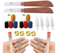 72 Pcs Sewing Tool Set, Multi-Purpose Needle and Thread Kit, Needles Thread Hand Repair Tools, Multi-Size Hand Sewing Needles for Professional DIY Lovers, Beginners and Professionals
