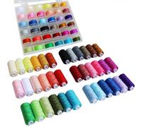 72 PCS Thread for Sewing, 36 Colors Sewing Thread Assortment with 36 Matched Prewound Bobbins