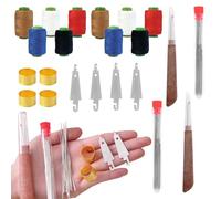 72 Piece Sewing Tool Set, Sewing Kits Needle and Thread Kit, Stainless Steel Sewings Needles and Essential Accessories Needles Threads Hand Repair Tools for Home Repairs Travel DIY Crafts