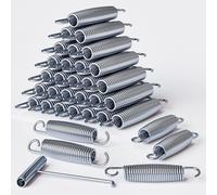 72 Piece Trampoline Springs Replacement, 7 Inch Trampoline Springs Replacement, Heavy Duty Stainless Steel, with T-Hook and Pulling Tool, Trampoline Spring Tool and Accessories
