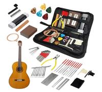 72 Pieces Guitar Repair Kit - Tuning and Maintenance Tool Kit | String Instrument Accessories with Carry Case, Stainless Steel Tools for Musicians Maintenance