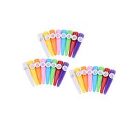 72 Pieces Plastic Kazoos 8 Colorful Musical Instrument, Good for Guitar, Ukulele, Violin (72 Pieces)