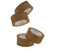 72 Rolls of Brown Strong Sticky Parcel Packaging Tape 48mm x 66m
