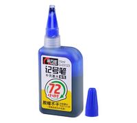 72-Stunden Permanent Marker Nachfülltinte - Ölbasierte 15 ml Wasserfeste Markierungsfarbe | Feine Spitze 1 mm Für Holzarbeiten Tiefloch Markieren Langlebige Klare Tintenfarbe