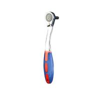 72 Teeth 1/4 Inch Spanner Single-Ended Torque Ratchet Wrench Spanner Portable Repair Tools for Vehicle Bicycles Ratchet Wrenches Extension Long
