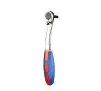 72 Teeth 1/4 Inch Spanner Single-Ended Torque Ratchet Wrench Spanner Portable Repair Tools for Vehicle Bicycles Ratchet Wrenches Extension Long