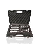 72 Teeth Tubing Ratchet Wrench Set - 6-Piece Flexible & Fixed Head Oil Wrenches for Car Repair, Socket Tool Kit for Mechanics and DIY Enthusiasts