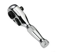 72 Tooth Double Head Ratchet Tool, 1/4 Inch Drive, Chrome Vanadium Steel, Offset Design, Thumb Operated Direction Change