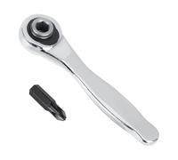 72-Tooth Mini Ratchet Screwdriver with 1/4 Inch Drive, Micro Ratcheting Bit Driver Mini Ratchet Wrench Set for Precision Work Tight Spaces