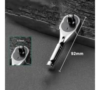 72-Tooth Mini Ratchet Wrench Set - Short-Handle Quick-Swing Ratchet Tool for Tight Spaces, Chrome Vanadium Steel, 1/4" / 3/8" / 1/2" Drive Sizes, Home &(1/4)