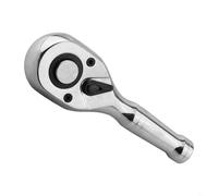 72-Tooth Mini Ratchet Wrench Set with 1/4, 3/8, and 1/2 Inch Drive Sizes, Compact Short Handle Tool for Automotive Repair and Home DIY Projects