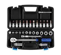 72 Tooth Ratcheting Wrench with Adjustable Torques Setting and Ergonomic Handle for Various Repair Application Ergonomic Handle Torques Wrench Set