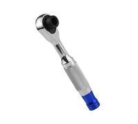 72 Tooth Reversible Ratcheting Wrench Tool for Tight Space Automotive Repair Home Improvement Quick Socket Wrench
