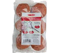 72 x 100g Johnston & Jeff Suet Dumplings For Wild Birds, Transparent