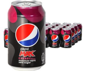 72 x Pepsi Max Cherry cans (72 x 0,33L) sugar free