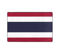 72"x48" Soft & Absorbent Door Mat - Thailand Flag Print Anti-Slip Bath Rug Welcome Entryway Carpet, for Indoor Outdoor