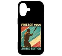 72 Years Old Gift Vintage 1954 Baseball Lover 72nd Birthday Case for iPhone 17