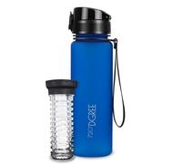 720°DGREE Kids, Sports Water Bottle “uberBottle“ - 500 ml softTouch +Fruit-Infuser - BPA-Free Tritan, Leakproof, Reusable Drinking Bottle - Waterbottle for Children, School, Gym, Fitness, Running