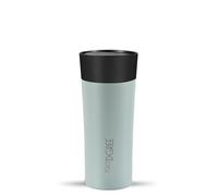 720°DGREE Travel Mug 350ml “PleasureToGo 2.0“ - Choose from 3 Sizes, 5h Hot, 10h Cold, Leakproof, 360° Drinking, BPA-Free, Hygienic - Slim Stainless Steel Thermo Cup for Coffee, Tea to Go - Sage