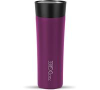 720°DGREE Travel Mug 460ml “PleasureToGo 2.0“ - Choose from 3 Sizes, 6h Hot, 12h Cold, Leakproof, 360° Drinking, BPA-Free, Hygienic - Slim Stainless Steel Thermo Cup for Coffee, Tea to Go - Red