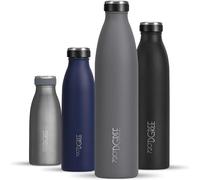 720°DGREE Vaccum Insulated Water Bottle “milkyBottle“ - 1litre - Leakproof, BPA-Free, Thermo Stainless Steel Flask - Sports, Gym, Fitness, School, Kids, Travel, Outdoor, Hot, Cold & Carbonated Drinks