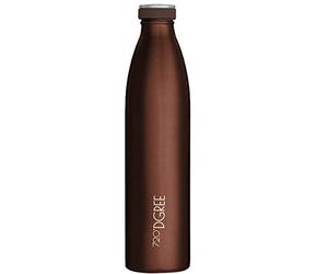 720°DGREE Vaccum Insulated Water Bottle “milkyBottle“ - 1litre - Leakproof, BPA-Free, Thermo Stainless Steel Flask - Sports, Gym, Fitness, School, Kids, Travel, Outdoor, Hot, Cold & Carbonated Drinks