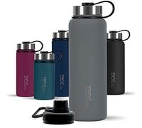 720°DGREE Vaccum Insulated Water Bottle “noLimit“ - 530ml - Leakproof, BPA-Free, Thermo Stainless Steel Flask - For Carbonated Drinks, Kids, Children, Sports, Gym, School, Travel, Outdoor +Sports-Cap