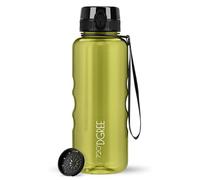720°DGREE Water Bottle 1.5l “uberBottle“ crystalClear +Sieve - BPA-Free, Leakproof, Reusable Drinking Bottle - XL Sports Bottle for all Day Hydration, Gym, Fitness, Office, University, Hiking, Travel