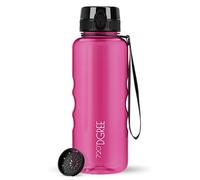 720°DGREE Water Bottle 1.5l “uberBottle“ crystalClear +Sieve - BPA-Free, Leakproof, Reusable Drinking Bottle - XL Sports Bottle for all Day Hydration, Gym, Fitness, Office, University, Hiking, Travel
