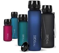 720°DGREE Water Bottle 1.5l “uberBottle“ softTouch +Sieve - BPA-Free, Leakproof, Reusable Drinking Bottle - XL Sports Bottle for all Day Hydration, Gym, Fitness, Office, University, Hiking, Travel