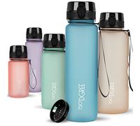 720°DGREE Water Bottle 1l “uberBottle“ softTouch +Sieve - BPA-Free Tritan, Leakproof, Reusable Drinking Bottle - Sports Bottle for Men, Woman, Office, Gym, Fitness, Outdoor, Hiking, Cycling, Travel