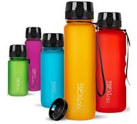 720°DGREE Water Bottle 1l “uberBottle“ softTouch +Sieve - BPA-Free Tritan, Leakproof, Reusable Drinking Bottle - Sports Bottle for Men, Woman, Office, Gym, Fitness, Outdoor, Hiking, Cycling, Travel