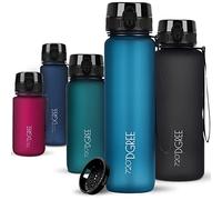 720°DGREE Water Bottle 1l “uberBottle“ softTouch +Sieve - BPA-Free Tritan, Leakproof, Reusable Drinking Bottle - Sports Bottle for Men, Woman, Office, Gym, Fitness, Outdoor, Hiking, Cycling, Travel
