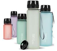 720°DGREE Water Bottle 650ml “uberBottle“ softTouch +Sieve - BPA-Free Tritan, Leakproof, Reusable Drinking Bottle - Sports Bottle for School, Fitness, Gym, Cycling, Travel, Office, Outdoor, Hiking