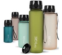 720°DGREE Water Bottle 650ml “uberBottle“ softTouch +Sieve - BPA-Free Tritan, Leakproof, Reusable Drinking Bottle - Sports Bottle for School, Fitness, Gym, Cycling, Travel, Office, Outdoor, Hiking