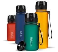 720°DGREE Water Bottle Kids 350ml “uberBottle“ softTouch +Sieve - BPA-Free Tritan, Leakproof, Reusable Drinking Bottle - Waterbottle for Children from 2 Years, Kindergarten, School, Playground, Sport